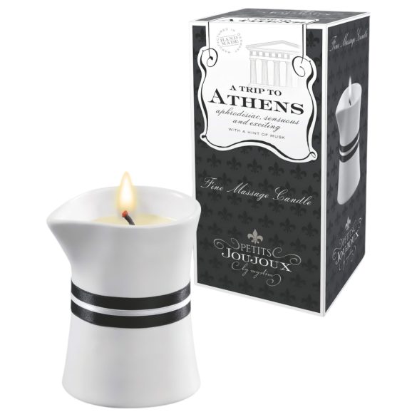 Petits Joujoux Athens - massage-ljus - myskparfym (120ml)