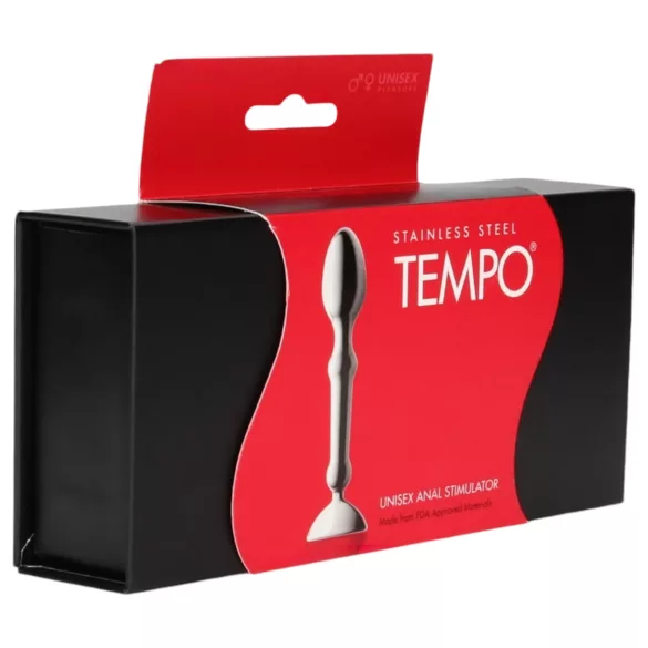 Aneros Tempo - stål anal dildo (silver)