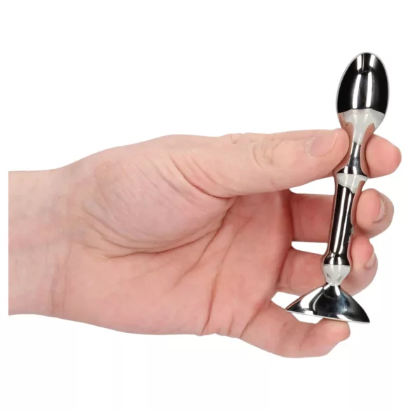 Aneros Tempo - stål anal dildo (silver)