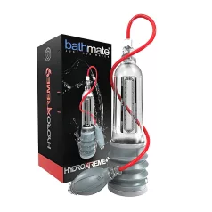 BathMate Xtreme Hydromax 9 - penispumpa set - genomskinlig