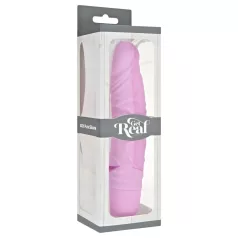   Classic Get Real - vibrator med realistisk känsla - silikon - rosa