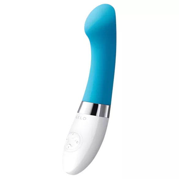 LELO Gigi 2 - silikon G-punkt vibrator (blå)