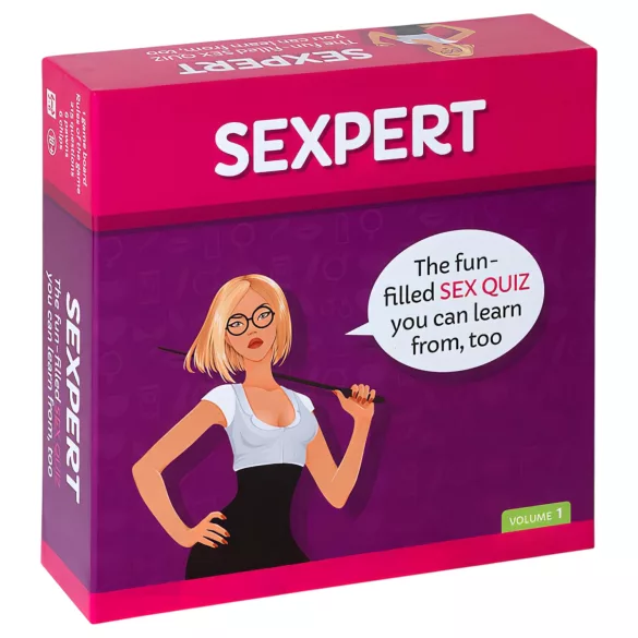tease & please - Sexpert - underhållande sexquiz sällskapsspel (engelskspråkigt)