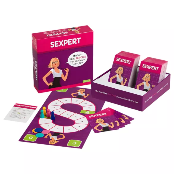 tease & please - Sexpert - underhållande sexquiz sällskapsspel (engelskspråkigt)