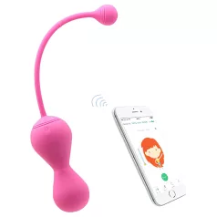   Magic Motion Kegel Master - App‑styrd vibrerande geishakulor (rosa)