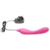 Je Joue Uma - G-punkt vibrator uppladdningsbar vattentät silikon rosa