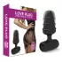 Love Plug - analplugg med vibration - mini - svart