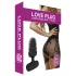 Love Plug - analplugg med vibration - mini - svart