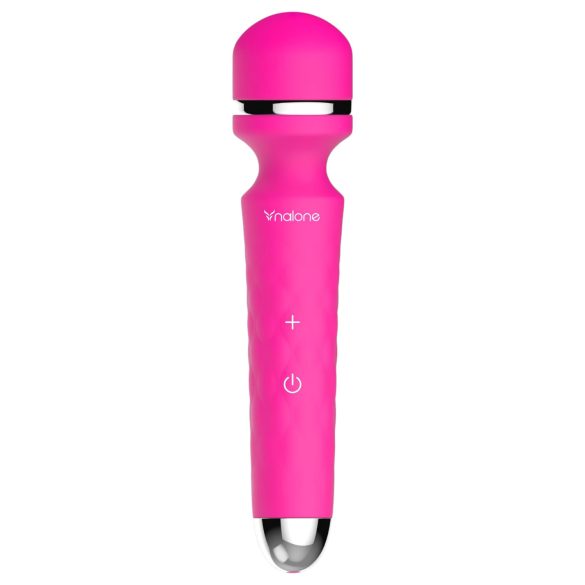 Nalone Rock Wand - uppladdningsbar rosa massagestav