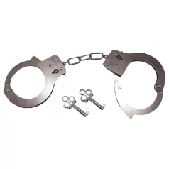 S&M - handbojor - metall - silver