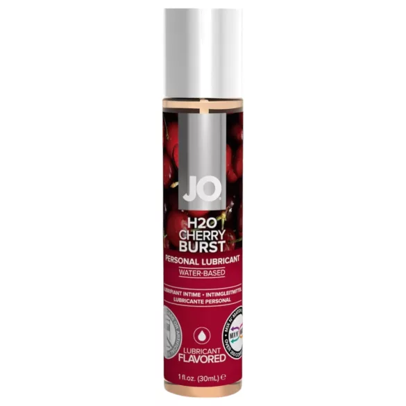 System JO - H2O körsbär - vattenbaserat glidmedel (30 ml)