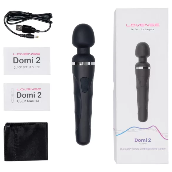 LOVENSE Domi 2 - smart massagevibrator (svart)