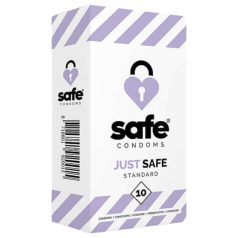 SAFE Just Safe - kondomer - vaniljsmak - 10 pack
