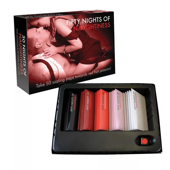 FIFTY NIGHTS OF NAUGHTINESS - sexspel - parspel - engelska