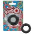Screaming O - svart silikon penisring