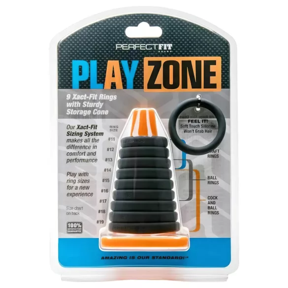 Perfect Fit - Play Zone - penisställnings- och förlängningsset (9-delars)