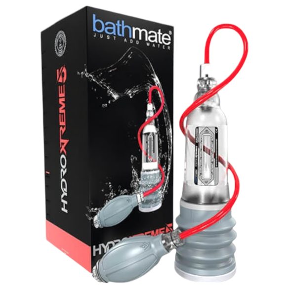 BathMate Xtreme Hydromax 5 - Hydroset (genomskinlig)