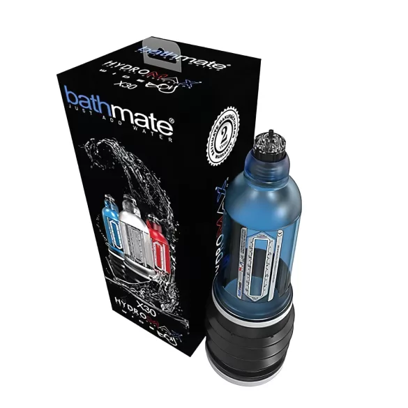 Bathmate Hydromax 7 Wide - penispump hydraulisk - blå