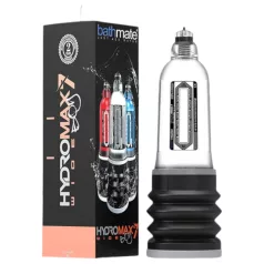   Bathmate Hydromax 7 Wide - penispump hydraulisk - genomskinlig