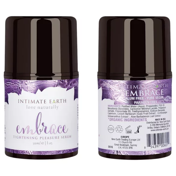 Intimate Earth Embrace - vaginalgel för sammandragning - 30ml