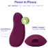 Dame Pom - uppladdningsbar klitorisvibrator (lila)