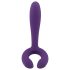 Rianne Duo - vattentät, uppladdningsbar parvibrator (lila)