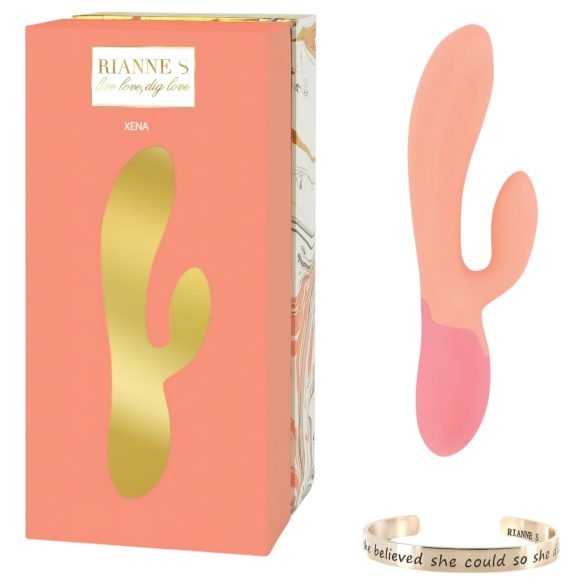 Rianne Essential Xena - Uppladdningsbar Värmande Vibrator (Persikokorall)