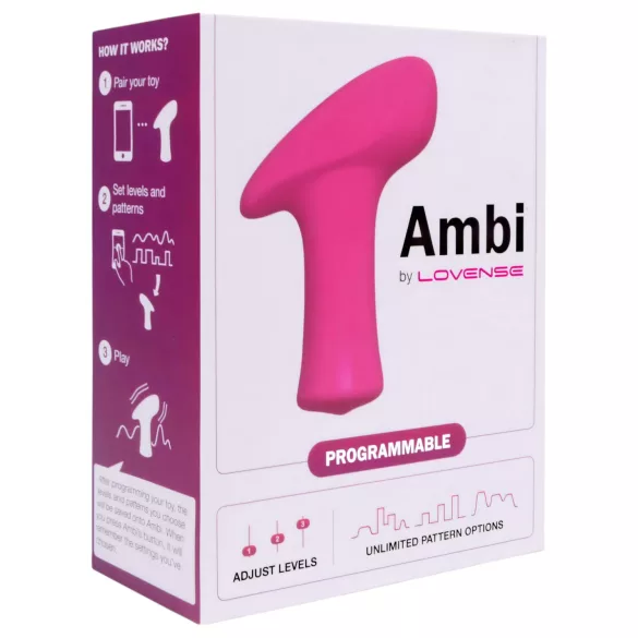 Lovense Ambi - App-styrd klitorisstimulator (rosa)