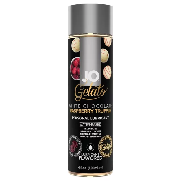 System JO - ätbar glidmedel - vit choklad hallon tryffel - 120ml