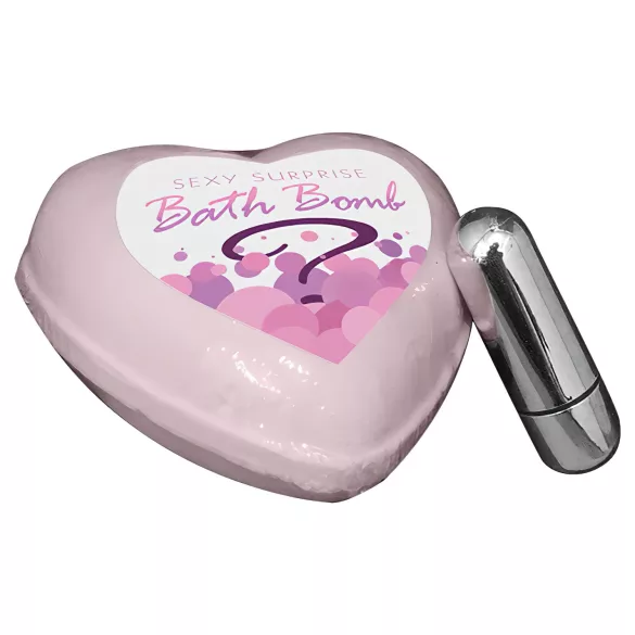 Kheper Games - badbomb med mini vibrator - jordgubb och champagne