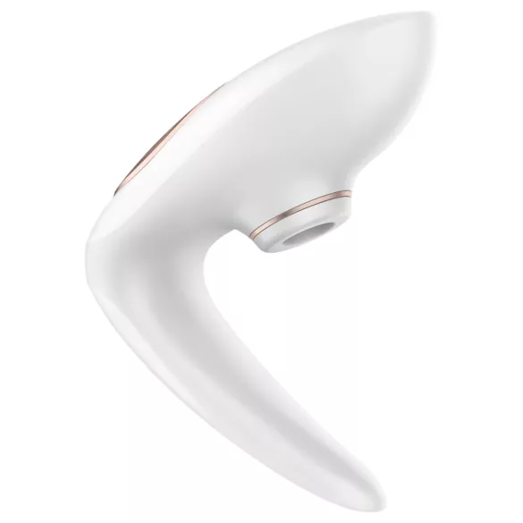 Satisfyer Pro 4 Couples - parvibrator lufttryck uppladdningsbar vit