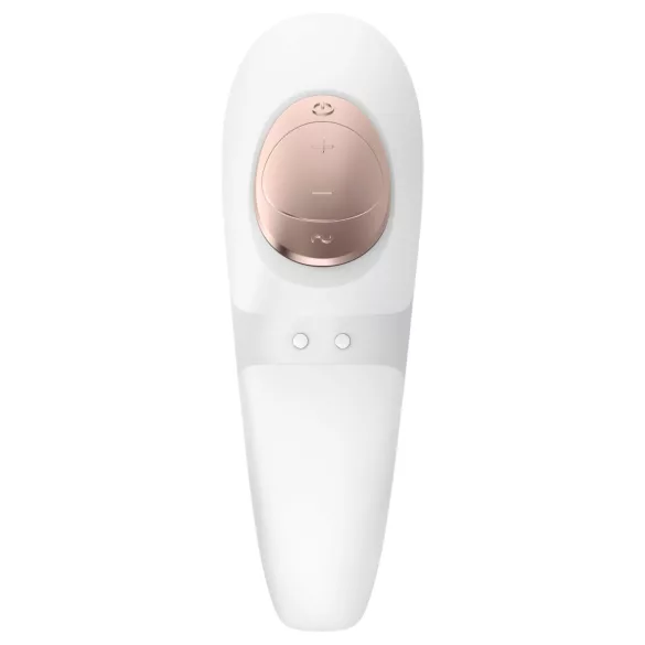 Satisfyer Pro 4 Couples - parvibrator lufttryck uppladdningsbar vit