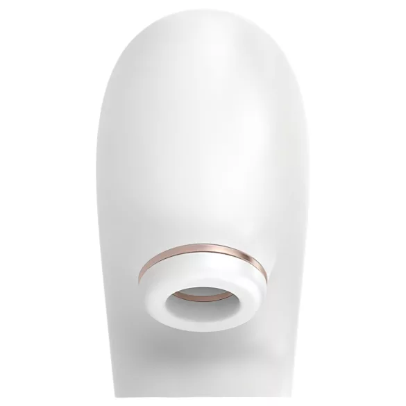 Satisfyer Pro 4 Couples - parvibrator lufttryck uppladdningsbar vit