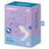 Satisfyer Pro 4 Couples - parvibrator lufttryck uppladdningsbar vit