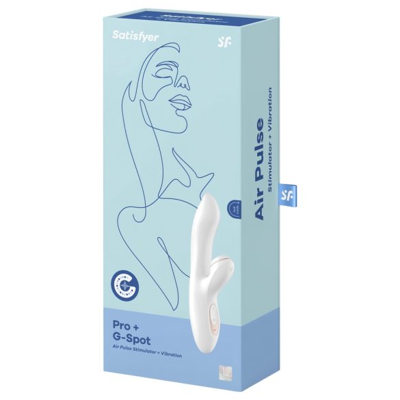Satisfyer Pro+ G-spot - vibrator för klitoris och g-punkt