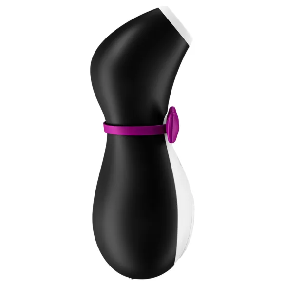 Satisfyer Penguin - klitorisstimulator med batteri - vattentät - svart/vit