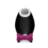 Satisfyer Penguin - klitorisstimulator med batteri - vattentät - svart/vit