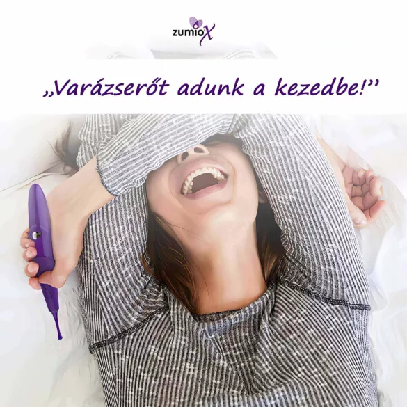 Zumio - klitorisstimulator med batteri - lila
