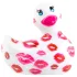 My Duckie Romance 2.0 - vattentät klitorisvibrator (vit/rosa)