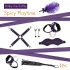 RS Soiree Kinky Me Softly - BDSM Bindningsset - Lila (7 delar)