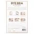 Bye Bra D-F - osynlig bröstlyft tejp - rosa - 6 st