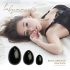 La Gemmes Yoni - geishakulesset - svart obsidian (3 st)