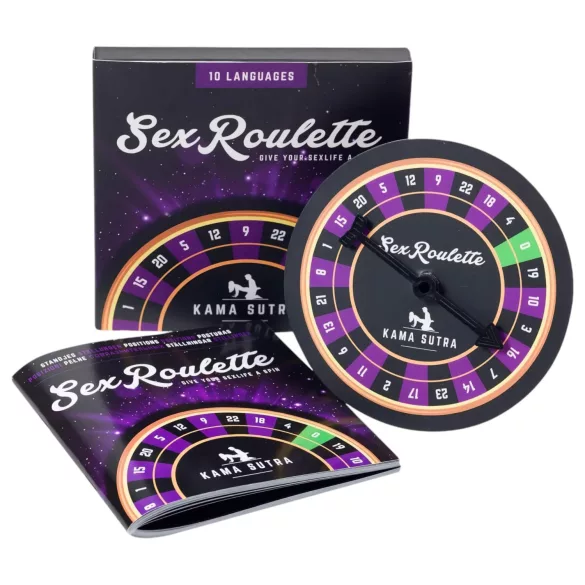Sex Roulette Kama Sutra - sexspel (på 10 språk)