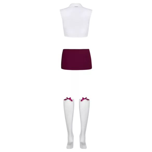 Obsessive - studentkostym för kvinnor - 5-delad set - rolldress