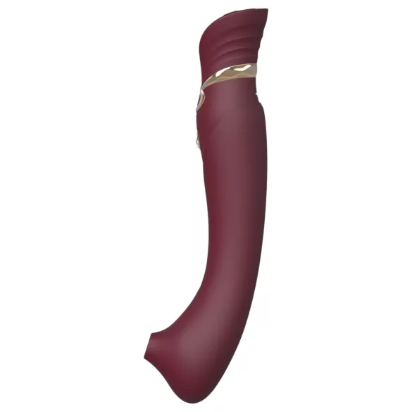 ZALO Queen - lufttrycksvibrator för G-punkt och klitoris - röd