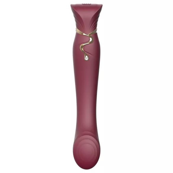 ZALO Queen - lufttrycksvibrator för G-punkt och klitoris - röd