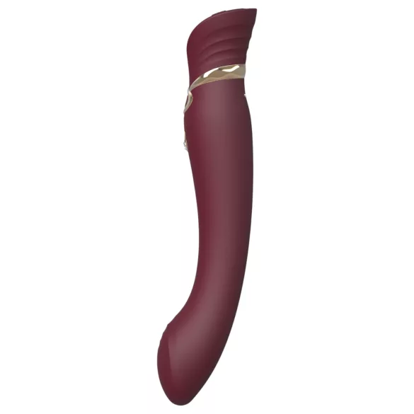 ZALO Queen - lufttrycksvibrator för G-punkt och klitoris - röd
