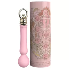   ZALO - lyx massager vibrator med uppladdningsbart batteri - rosa