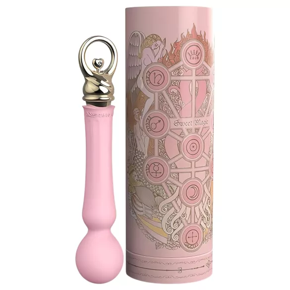 ZALO - lyx massager vibrator med uppladdningsbart batteri - rosa