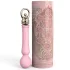 ZALO - lyx massager vibrator med uppladdningsbart batteri - rosa